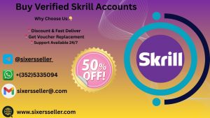 Buy Verified Skrill Accounts