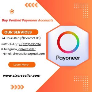 Get verified Payoneer Accounts