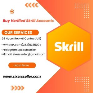 Get Verified Skrill Accounts